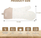 Extra Long Silicone Oven Mitts - Image 3