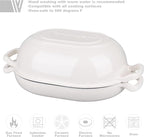 VORRINGARD Enameled Cast Iron Sourdough Bread Oven, Dutch Oven, Loaf Cast Iron - Image 3