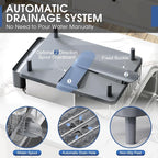 Urackify Stainless Steel Dish Drying Rack - Image 5