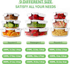 HOMBERKING Glass Food Storage Containers - Image 2