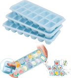 DOQAUS Ice Cube Trays 4 Pack, Easy Release & Pop out, LFGB and BPA Free - Image 7
