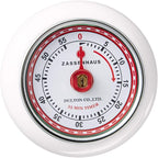 Zassenhaus Magnetic Retro Kitchen Timer, Classic Mechanical Cooking Timer - Image 3