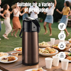 PARACITY Upgraded Airpot Coffee Carafe - Image 6