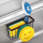 MURLONG Sponge Holder Smiley Face, Sink Caddy by MURLONG