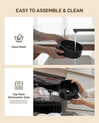 Sangcon Electric Cheese Grater for Block Cheese, 5-in-1 Automatic Salad Shooter - Image 7