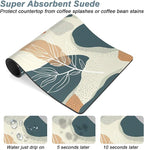 Rnivvi Coffee Mat, Hide Stain Rubber Backed Absorbent Dish Drying Pad - Image 3