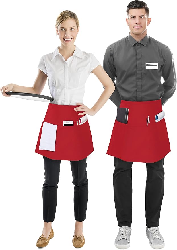 Utopia Wear 4 Pack Server Aprons - Image 2
