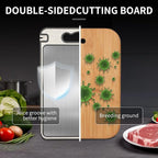 Titanium Cutting Board, Double Sided Chopping Board - Image 3