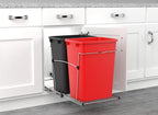 Rev-A-Shelf RV-18KD-1618C-S Double Pullout Trash Can - Image 6