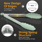 Hotec Mini Silicone Kitchen Tongs - Image 5