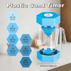 10 Minute Hourglass Sand Timer, Unbreakable Hourglass Sand Clock 10 Min - Image 4