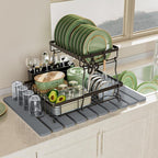 Foldable Stone Bath Mat, Quick Dry Stone Drying Mats - Image 7