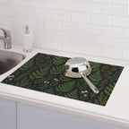 Black Sage Green Plant Dish Drying Mats - Image 7