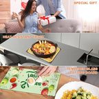 6Pcs Sublimation Cutting Board Blanks, 15x11 Inch Tempered Glass Sublimation - Image 7
