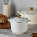 CAROTE 2QT Enameled Cast Iron Dutch Oven Pot - Image 6