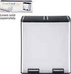 Step N' Sort The 18.5 Gallon Extra Large Capacity, Dual Trash and Recycling Bin - Image 9