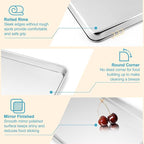 TeamFar Baking Sheet with Rack Set, 17.6/16/12.5 Inch Stainless Steel Cookie - Image 3