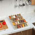 Suneerplay Spice Drawer Organizer 8 Tier, Acrylic Seasoning Organizer Rack - Image 7