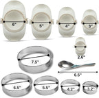 Empanada Maker Press, 6-Inch Extra Large Dumpling Maker Set - Image 4