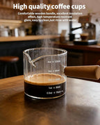 Espresso Measuring Cup 4 Oz, Espresso Glass Cups - Image 3