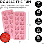 Disney Minnie Mouse Silicone Ice Cube Tray – 2 Pack Ice Trays - Image 6