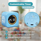 KADAMS Pomodoro Cube Timer Productivity Visual Timer - Image 6