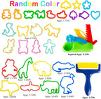 36-Piece Dough Tool Set for Kids Ages 3-8 – Includes Animal Cutters, Rolling - Image 3