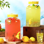 SiliFine 2 Pieces 1 Gallon Plastic Beverage Dispenser - Image 5