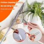 Upgraded Sink Drain Overflow Cleaning Brush, 23.6" Sewer Drain Brush, Bendable - Image 4