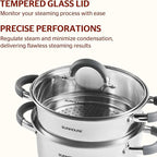 SUNHOUSE 3 Quarts Steamer Pots - Image 6