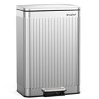Lovewind 60 Liter/ 16 Gallon Stainless Steel Trash Can by LOVEWIND