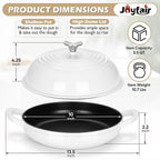 Bread Dutch Oven for Sourdough Baking, Joyfair Enameled Cast Iron Dutch Oven Pot - Image 7
