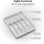 madesmart Classic Large Silverware Tray - Image 5
