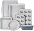 CAROTE 7-Piece Nonstick Stackable Baking Pans Set by CAROTE