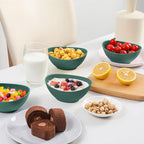 Wheat Straw Bowls, Unbreakable Snack Bowl 4 PCS - 10 OZ - Image 3
