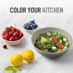 Zulay Kitchen 12 Piece Plastic Mixing Bowls - Image 6