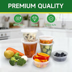 Dealusy 50 Set 8 oz Deli Containers - Image 3