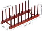 HBlife Rosewood Wooden Dish Drying Rack - Image 2