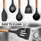 Zulay Kitchen Non-Stick Cooking Utensils Set - Image 7