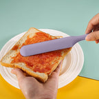 4 Pcs Silicone Jar Spatula Long Handle Kitchen Spatulas - Image 3
