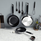 Non Stick Frying Pans Sets, 3-Piece Nonstick Pans, 10” 11.5” Skillet, 5” Egg Pan - Image 7