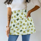 Server Apron with 3 Pockets, Waterproof Oil Waitress Waiter Half Apron - Image 2