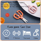 Baby Food Scissors with Travel Case, Ceramic Food Scissors Kids, Toddler - Image 6