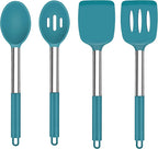 TeamFar Cooking Utensils Set, for Non-stick Cookware Flipping Frying Draining by TeamFar