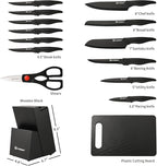 16 Pieces Kitchen Knife Block Set - Image 2