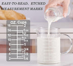 Ackers Etched Graduated Glass Measuring Cup - Image 4