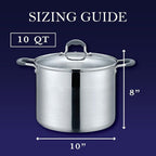 CONCORD Stainless Steel Stock Pot - Image 2
