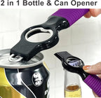 2-Pack Soda Can Opener and Beer Bottle Opener Bartender - Image 2