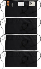 Utopia Wear 4 Pack Server Aprons by UTOPIAWEAR