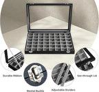 Stratalife Jewelry Organizer 48 Grid Jewelry Tray - Image 2